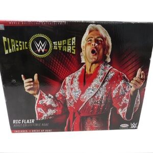 WWE Ric Flair Red and White Collectible Robe